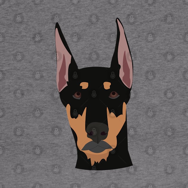 Doberman Pinscher by KCPetPortraits